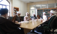 جلسه مشترک رئیس موسسه علمی فرهنگی دارالحدیث و رئیس پژوهشگاه قرآن و حدیث  با پژوهشکده تفسیر اهل بیت علیهم السلام برگزار شد