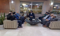 دیدار و گفتگوی جمعی از پژوهشگران  پژوهشگاه با رئیس بخش مطالعات عربی دانشگاه اکستر