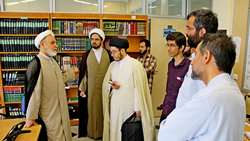 بازدید طلاب مرکز تخصصی حدیث حوزه از پژوهشکده تفسیر اهل بیت علیهم السلام