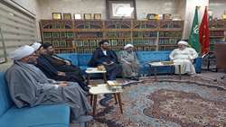 دیدار هیأت پژوهشگاه قرآن و حدیث با بخش معارف اسلامی و مرکز تراث 